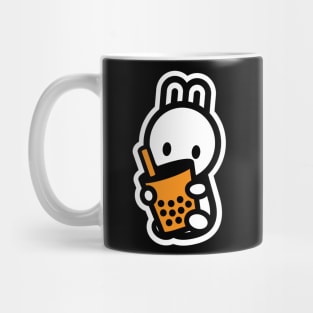 Bunny Rabbit Bubble Thai Milk Tea Boba Pearl Drink Animal Mug